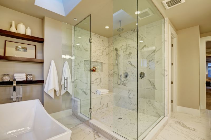 Beautiful Shower Setup